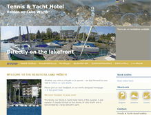 Tablet Screenshot of hotel-velden.at